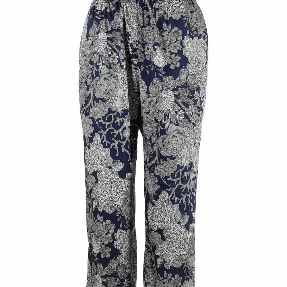 J. Crew Silky Printed Pants